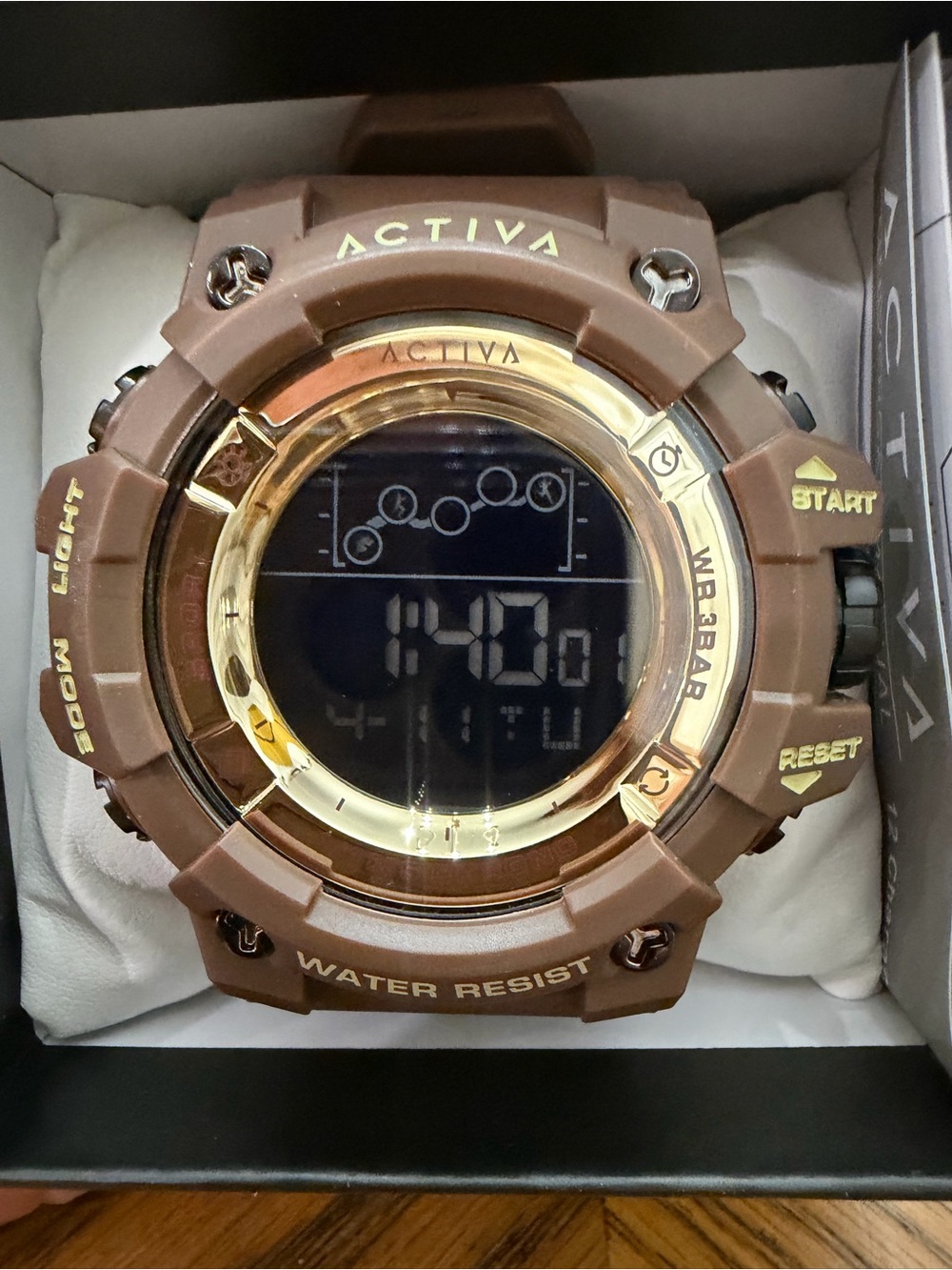 Invicta Ativa Brown Digital Sport Watch - Water Resistant